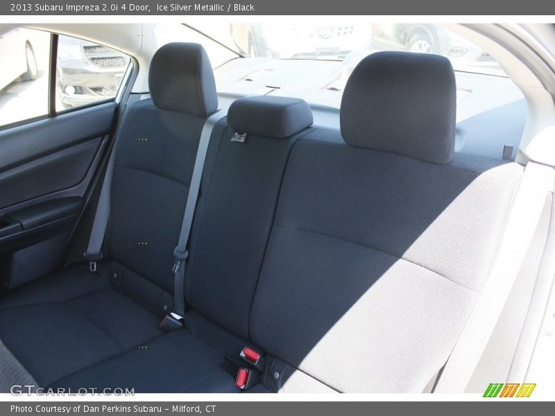 Ice Silver Metallic / Black 2013 Subaru Impreza 2.0i 4 Door