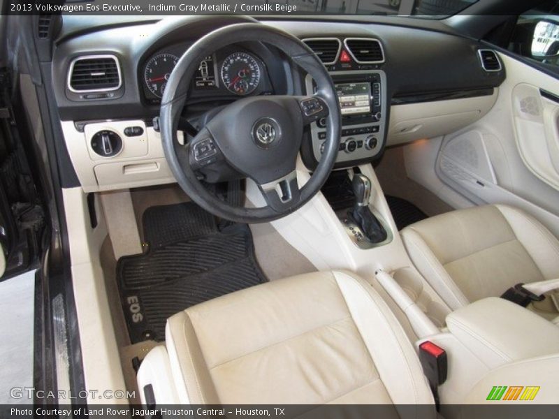 Indium Gray Metallic / Cornsilk Beige 2013 Volkswagen Eos Executive