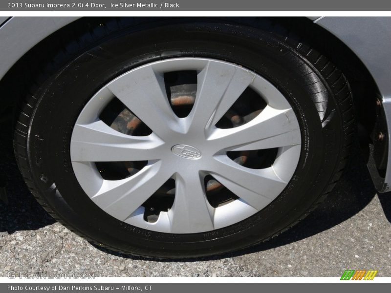 Ice Silver Metallic / Black 2013 Subaru Impreza 2.0i 4 Door