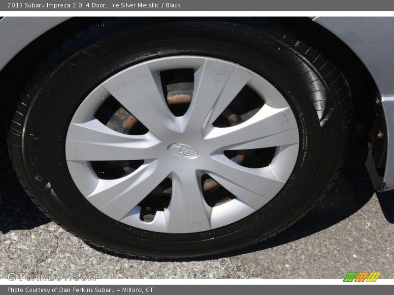 Ice Silver Metallic / Black 2013 Subaru Impreza 2.0i 4 Door