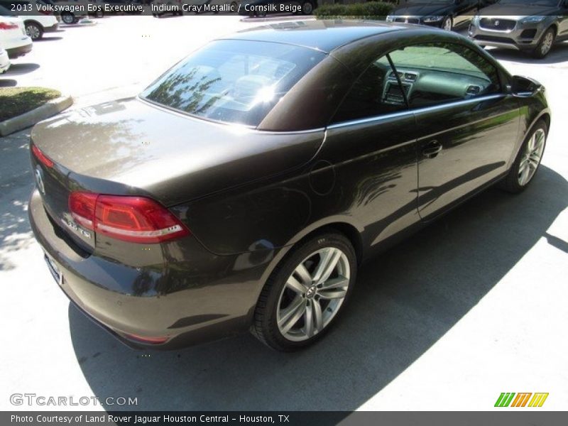 Indium Gray Metallic / Cornsilk Beige 2013 Volkswagen Eos Executive