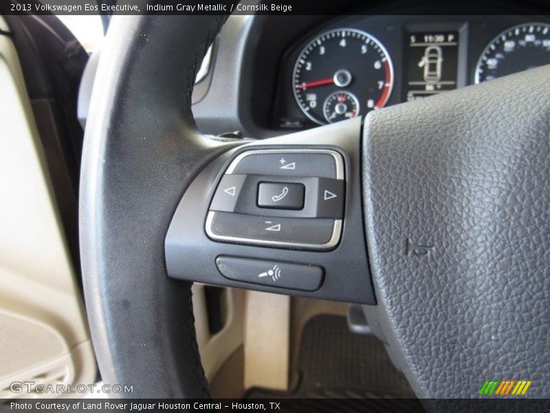 Indium Gray Metallic / Cornsilk Beige 2013 Volkswagen Eos Executive