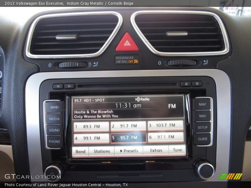 Indium Gray Metallic / Cornsilk Beige 2013 Volkswagen Eos Executive