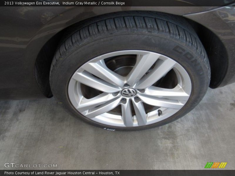 Indium Gray Metallic / Cornsilk Beige 2013 Volkswagen Eos Executive