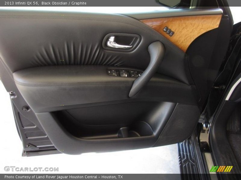 Black Obsidian / Graphite 2013 Infiniti QX 56