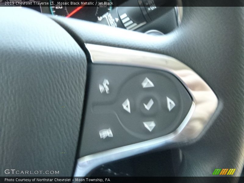 Mosaic Black Metallic / Jet Black 2019 Chevrolet Traverse LS