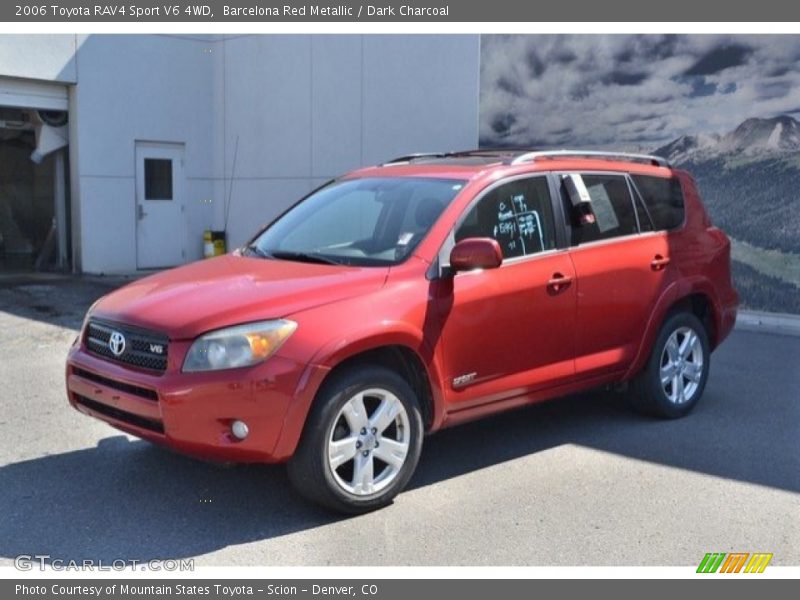 Barcelona Red Metallic / Dark Charcoal 2006 Toyota RAV4 Sport V6 4WD