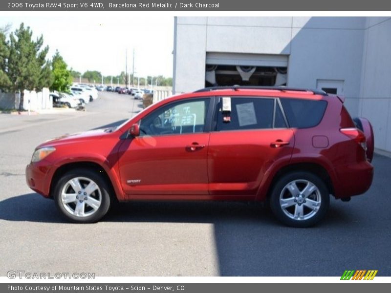 Barcelona Red Metallic / Dark Charcoal 2006 Toyota RAV4 Sport V6 4WD
