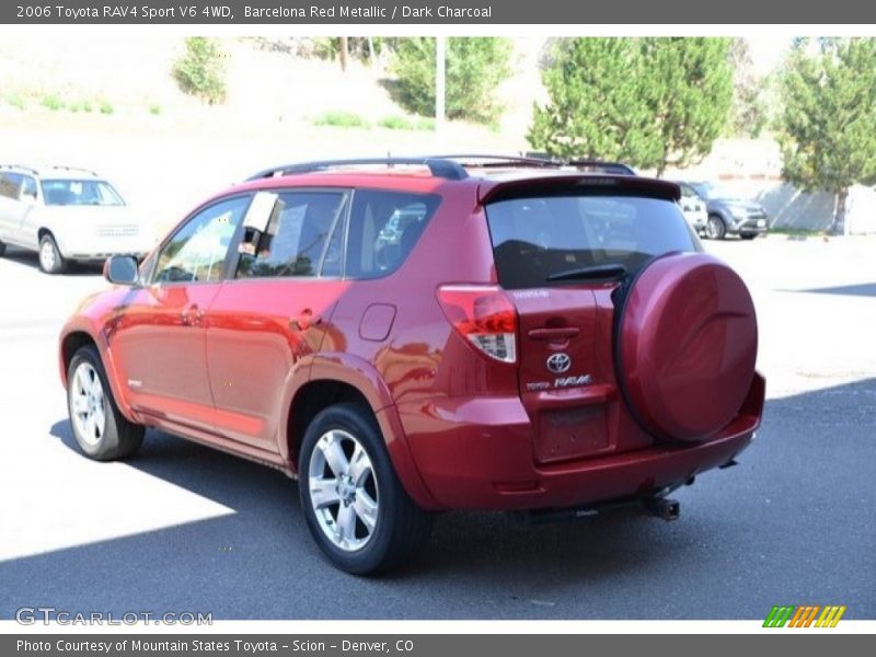 Barcelona Red Metallic / Dark Charcoal 2006 Toyota RAV4 Sport V6 4WD