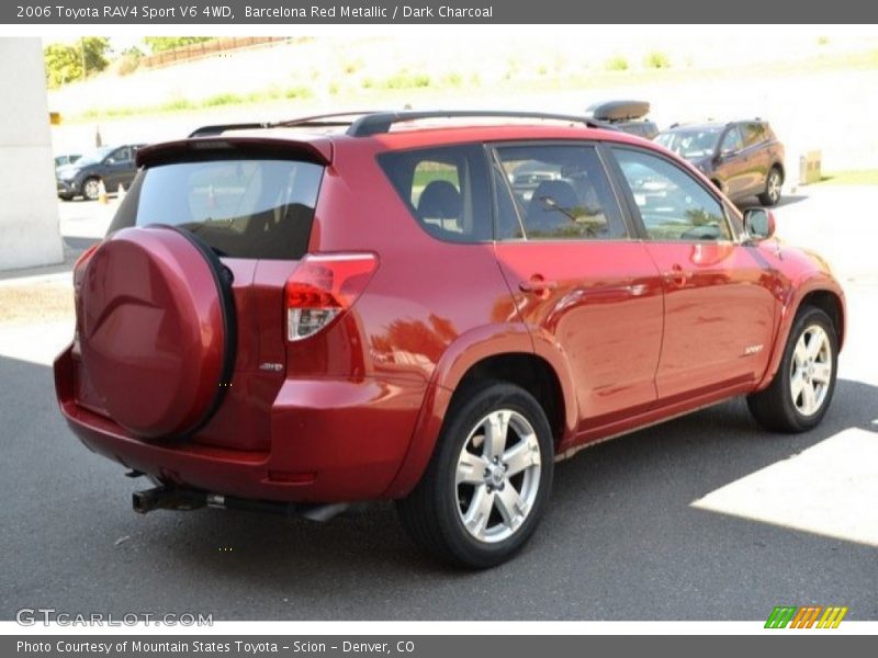 Barcelona Red Metallic / Dark Charcoal 2006 Toyota RAV4 Sport V6 4WD