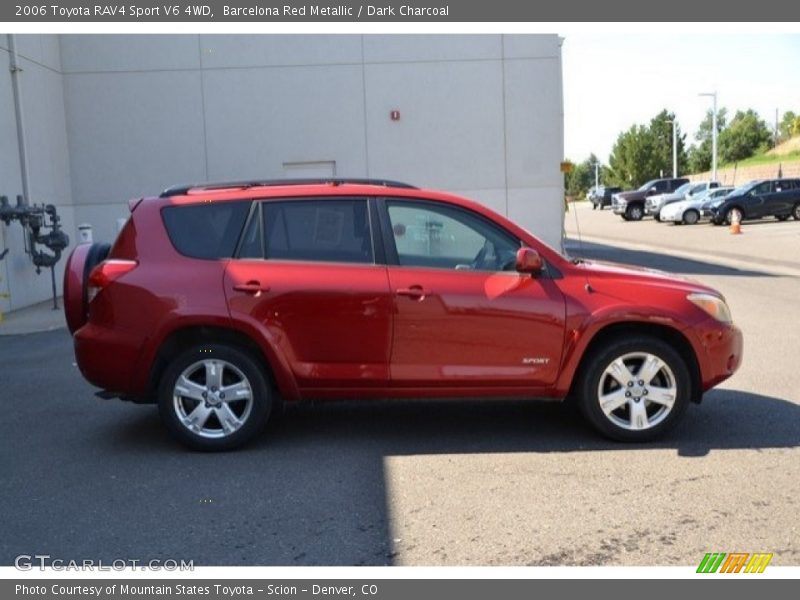 Barcelona Red Metallic / Dark Charcoal 2006 Toyota RAV4 Sport V6 4WD
