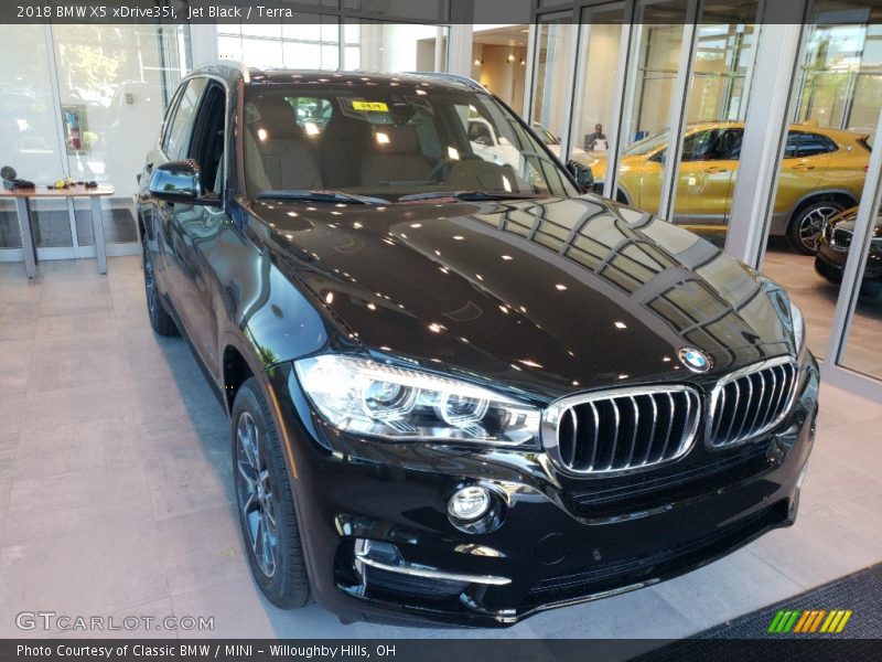 Jet Black / Terra 2018 BMW X5 xDrive35i