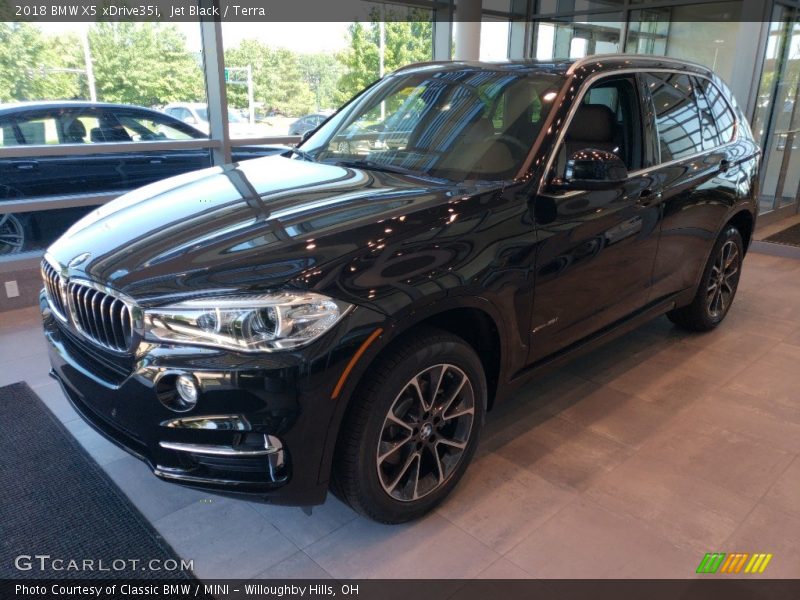 Jet Black / Terra 2018 BMW X5 xDrive35i