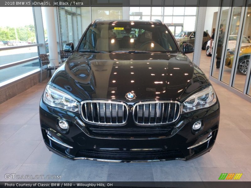Jet Black / Terra 2018 BMW X5 xDrive35i