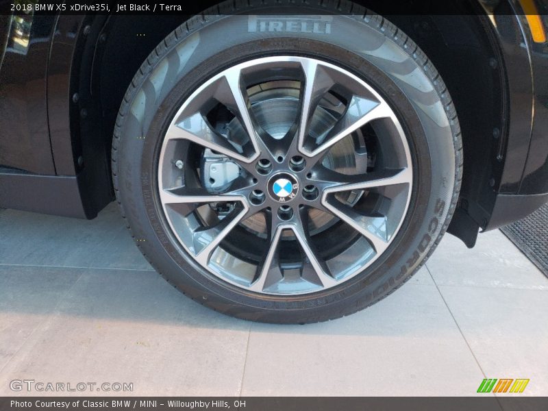 Jet Black / Terra 2018 BMW X5 xDrive35i