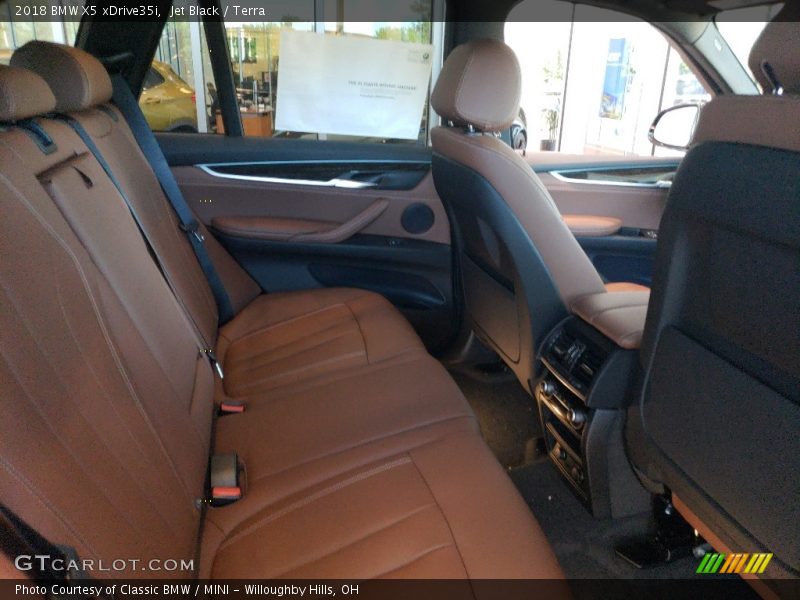 Jet Black / Terra 2018 BMW X5 xDrive35i
