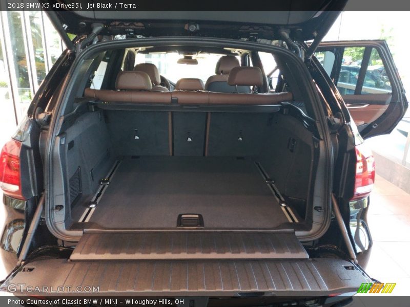 Jet Black / Terra 2018 BMW X5 xDrive35i