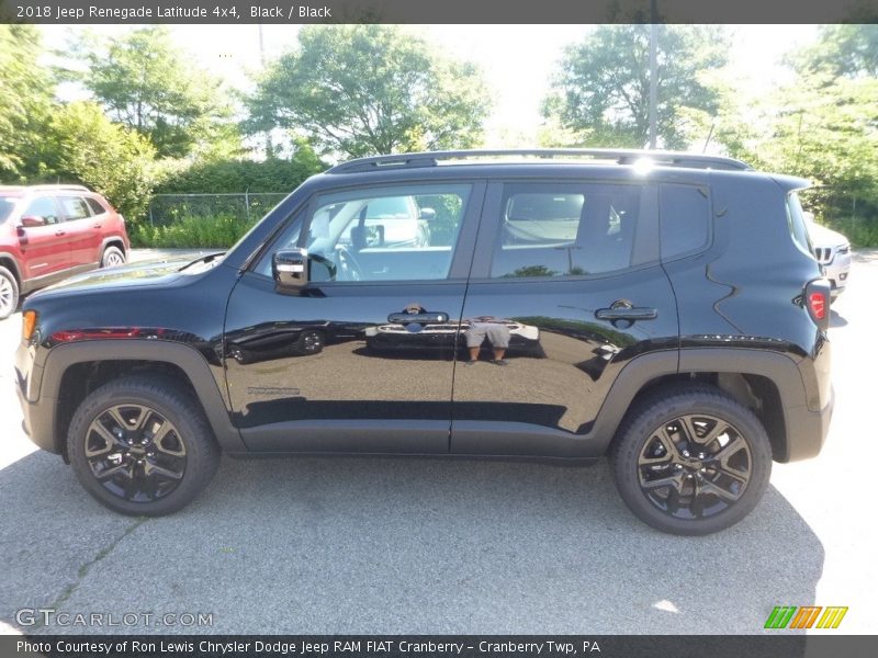 Black / Black 2018 Jeep Renegade Latitude 4x4