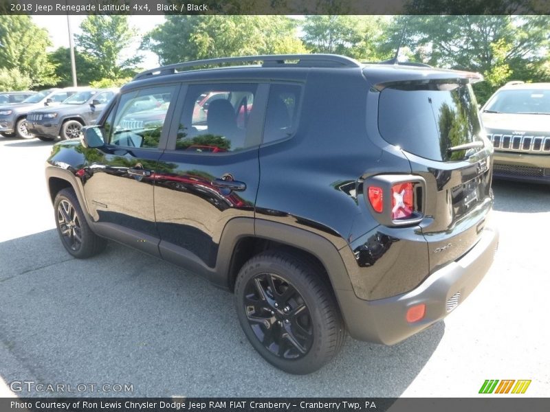 Black / Black 2018 Jeep Renegade Latitude 4x4