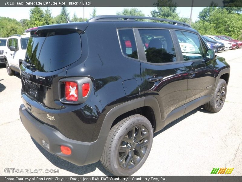 Black / Black 2018 Jeep Renegade Latitude 4x4