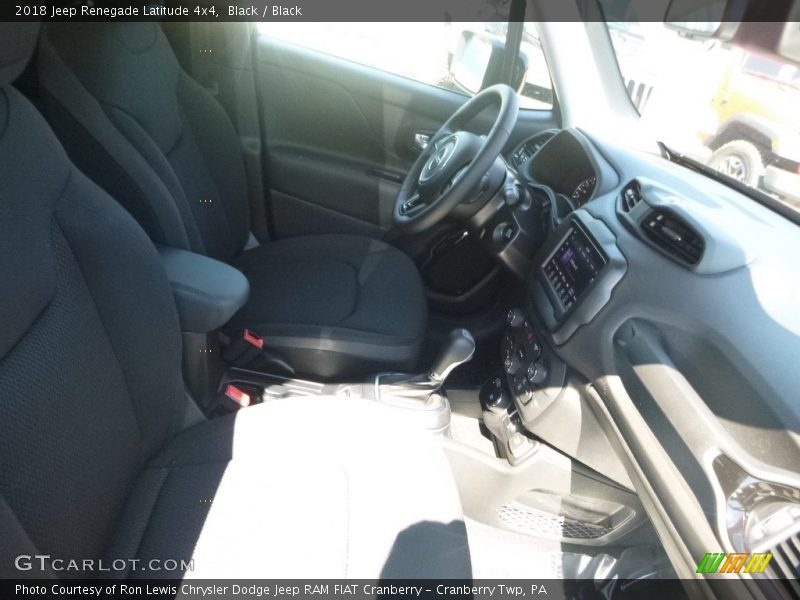 Black / Black 2018 Jeep Renegade Latitude 4x4