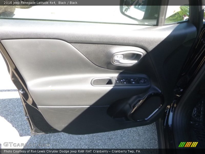 Black / Black 2018 Jeep Renegade Latitude 4x4