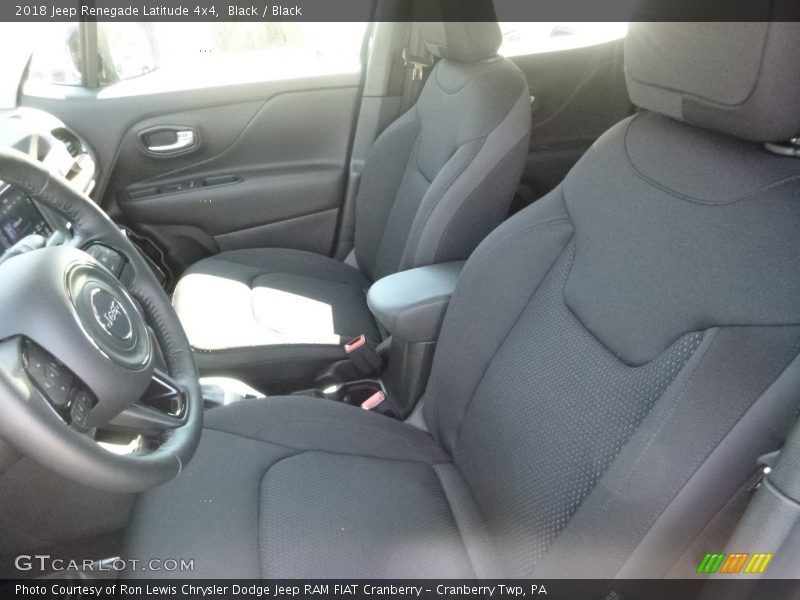 Black / Black 2018 Jeep Renegade Latitude 4x4