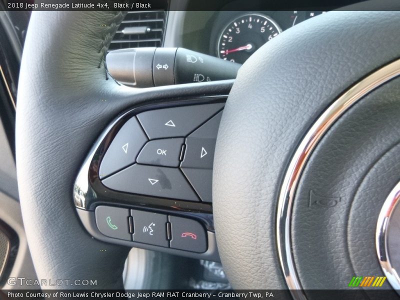 Black / Black 2018 Jeep Renegade Latitude 4x4