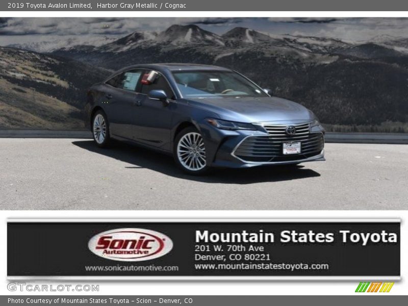 Harbor Gray Metallic / Cognac 2019 Toyota Avalon Limited