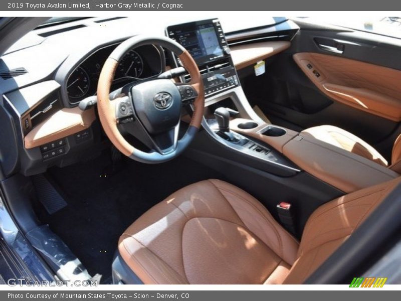Harbor Gray Metallic / Cognac 2019 Toyota Avalon Limited