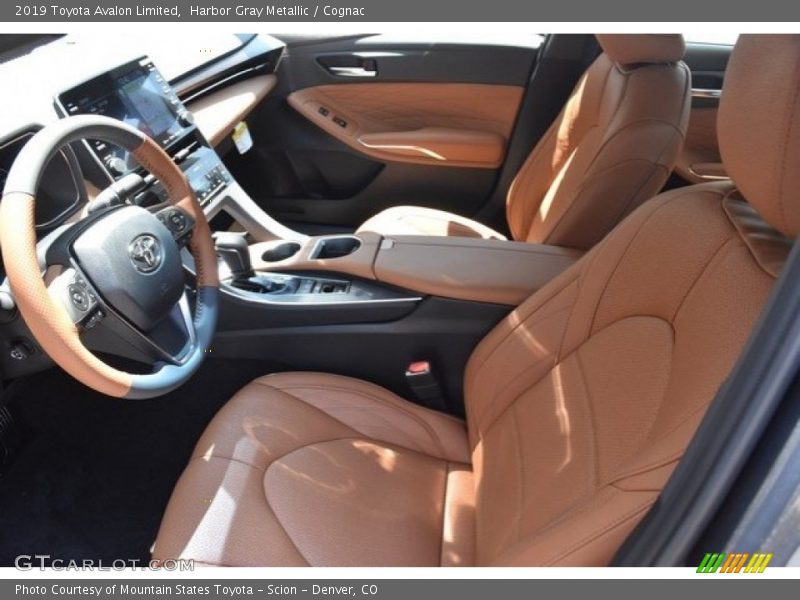 Harbor Gray Metallic / Cognac 2019 Toyota Avalon Limited