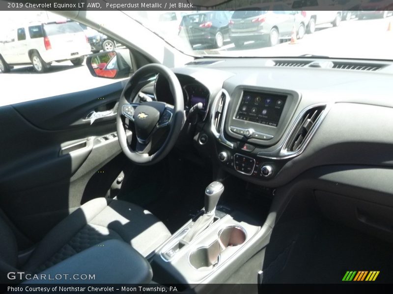 Pepperdust Metallic / Jet Black 2019 Chevrolet Equinox LT AWD