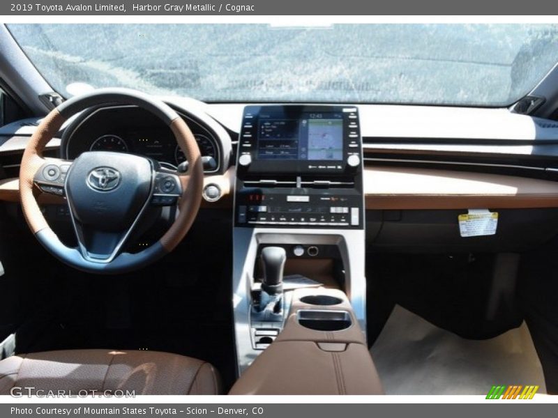 Harbor Gray Metallic / Cognac 2019 Toyota Avalon Limited