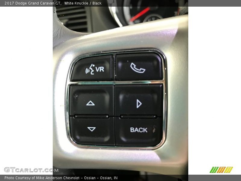White Knuckle / Black 2017 Dodge Grand Caravan GT