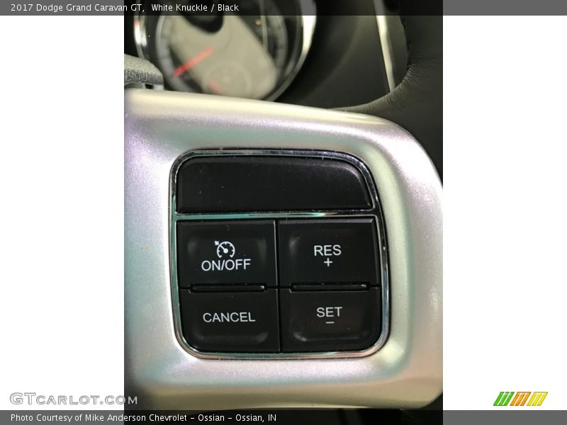 White Knuckle / Black 2017 Dodge Grand Caravan GT