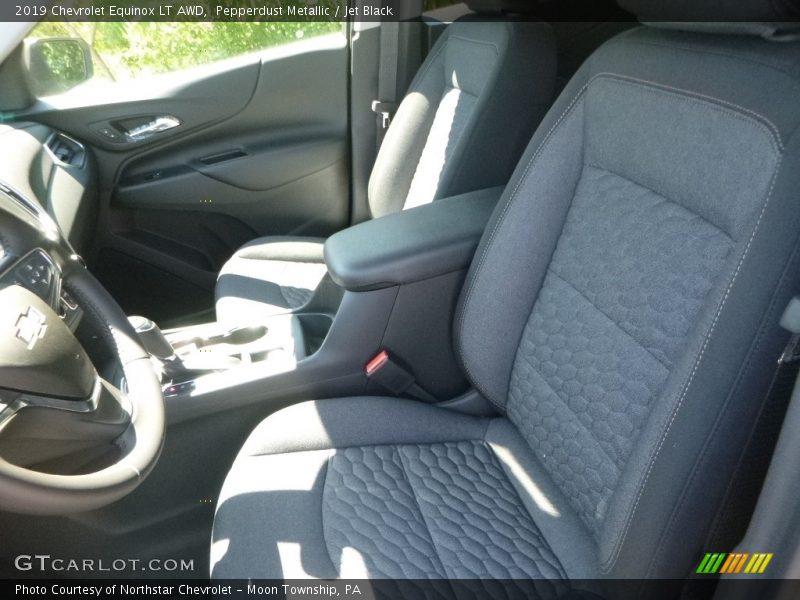 Pepperdust Metallic / Jet Black 2019 Chevrolet Equinox LT AWD