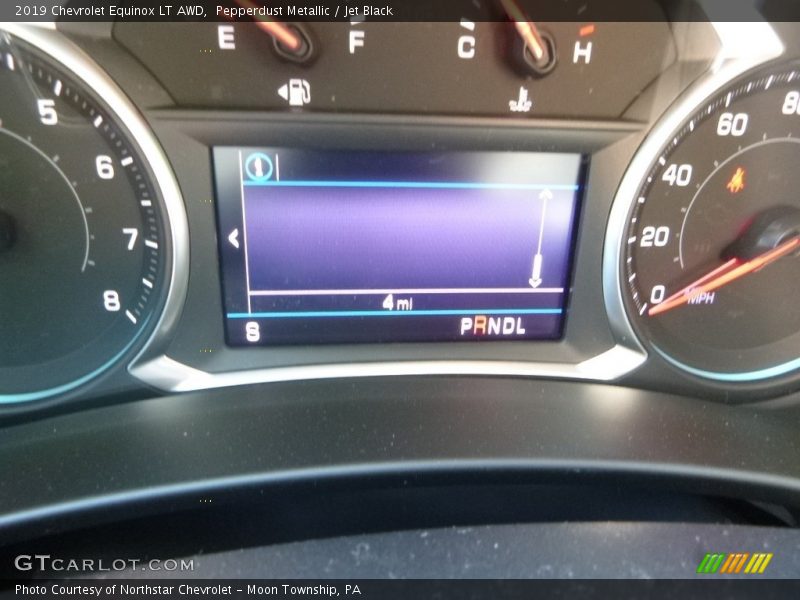 Pepperdust Metallic / Jet Black 2019 Chevrolet Equinox LT AWD