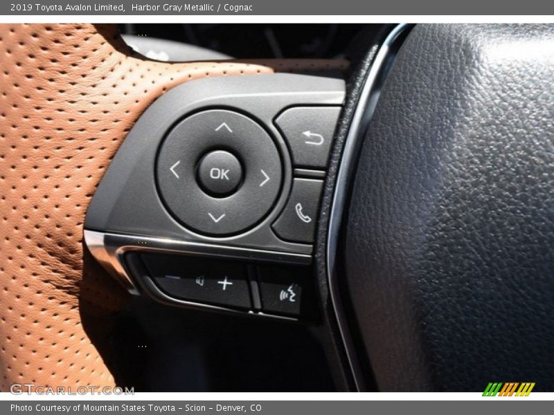 Harbor Gray Metallic / Cognac 2019 Toyota Avalon Limited