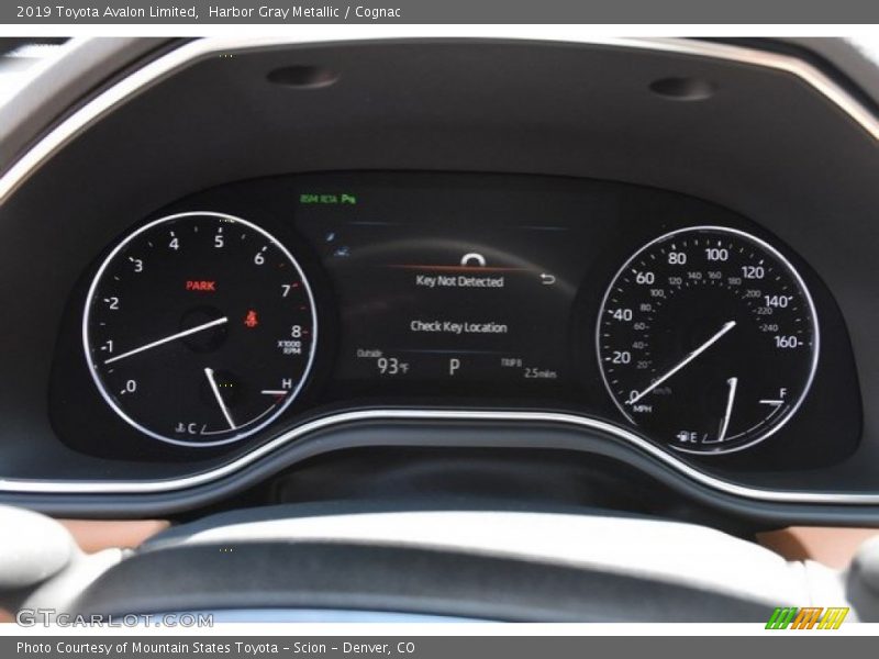 Harbor Gray Metallic / Cognac 2019 Toyota Avalon Limited
