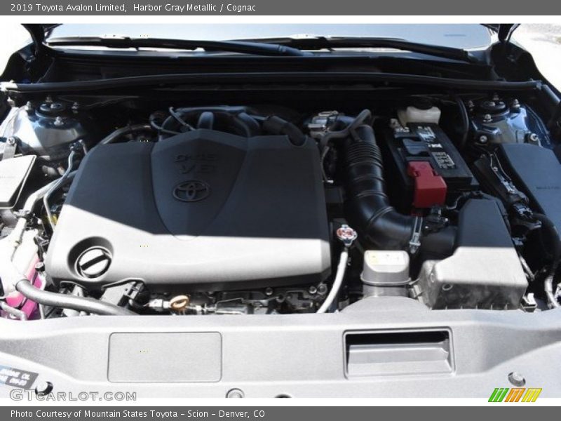 Harbor Gray Metallic / Cognac 2019 Toyota Avalon Limited