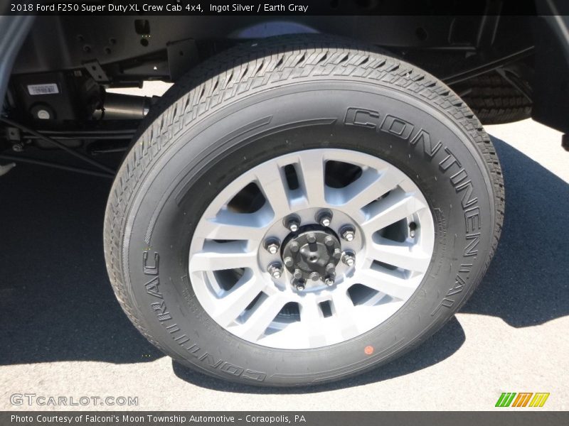 Ingot Silver / Earth Gray 2018 Ford F250 Super Duty XL Crew Cab 4x4