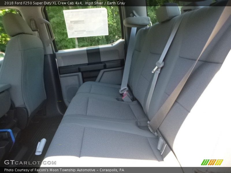 Ingot Silver / Earth Gray 2018 Ford F250 Super Duty XL Crew Cab 4x4