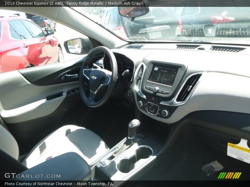 Sandy Ridge Metallic / Medium Ash Gray 2019 Chevrolet Equinox LS AWD