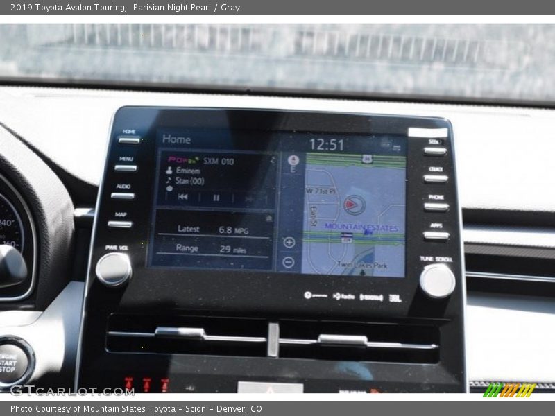 Parisian Night Pearl / Gray 2019 Toyota Avalon Touring