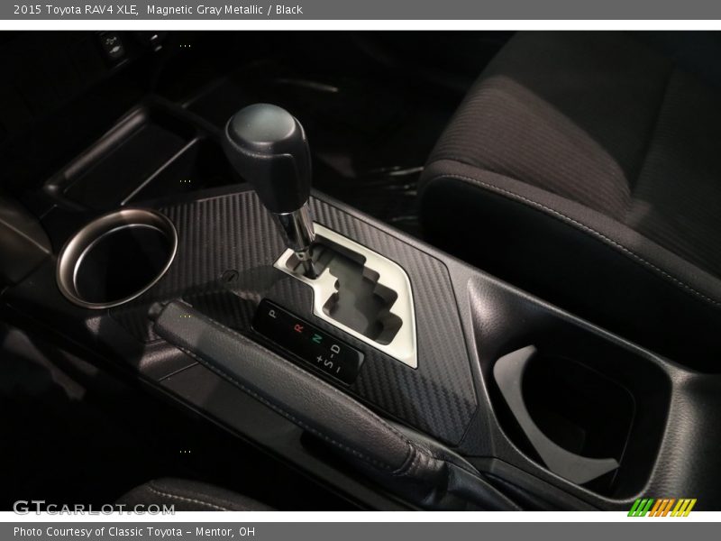 Magnetic Gray Metallic / Black 2015 Toyota RAV4 XLE