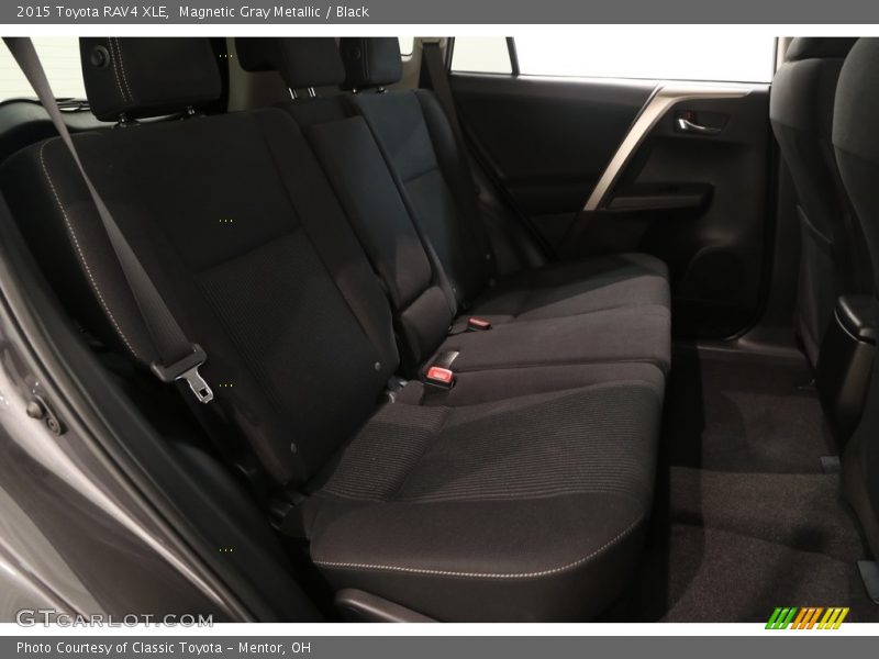 Magnetic Gray Metallic / Black 2015 Toyota RAV4 XLE