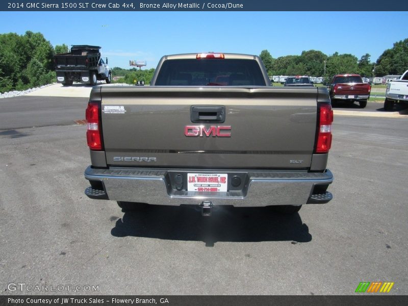 Bronze Alloy Metallic / Cocoa/Dune 2014 GMC Sierra 1500 SLT Crew Cab 4x4