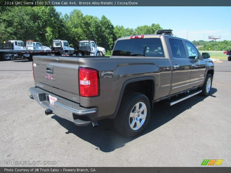 Bronze Alloy Metallic / Cocoa/Dune 2014 GMC Sierra 1500 SLT Crew Cab 4x4