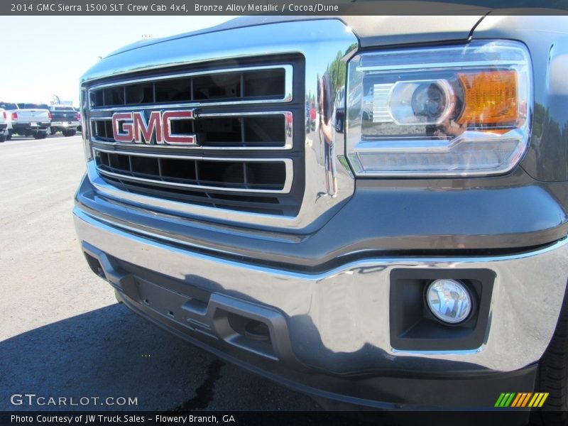 Bronze Alloy Metallic / Cocoa/Dune 2014 GMC Sierra 1500 SLT Crew Cab 4x4