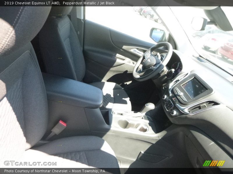 Pepperdust Metallic / Jet Black 2019 Chevrolet Equinox LT AWD